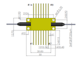 MSOA-1310 semiconductor optical amplifier (SOA)