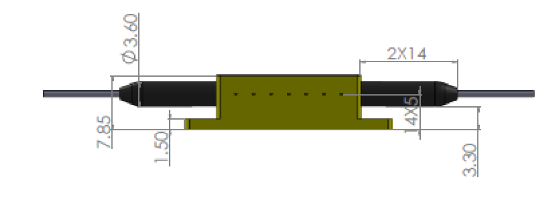 MSOA-1310 semiconductor optical amplifier (SOA)
