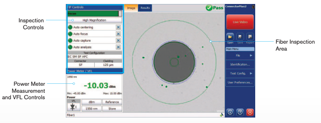 EXFO FIP-420B Digital Fiber Inspection Probe