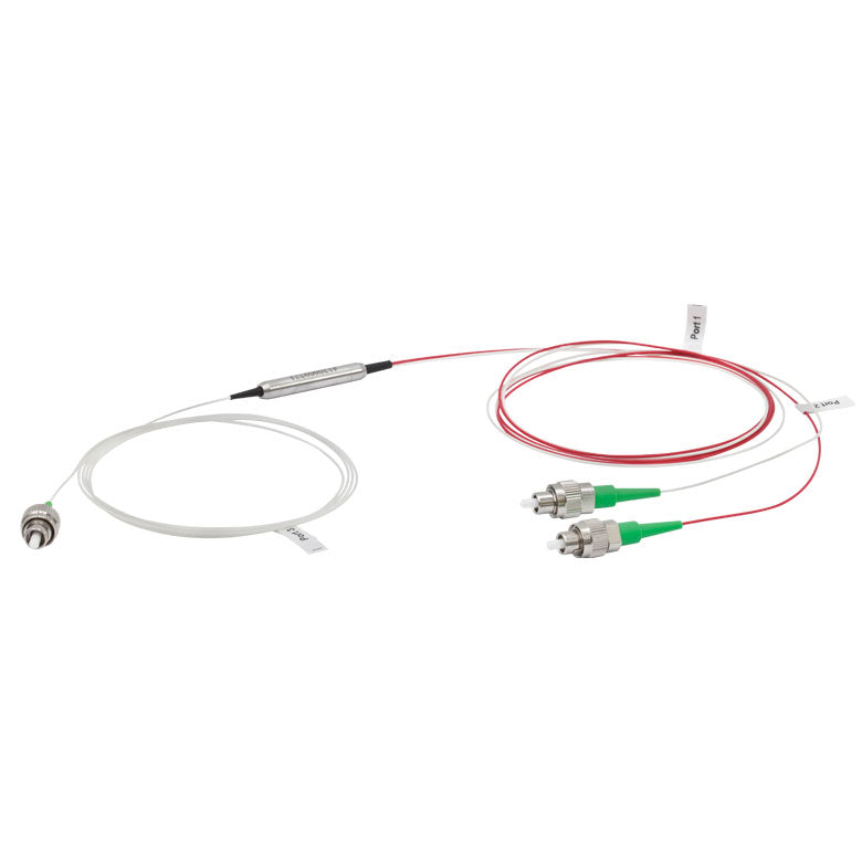 T-PBC1064SM-APC - Fiber PBC, 1064 ± 20 nm, 1 SM and 2 PM Ports, FC/APC