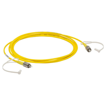 T-P1-305A-FC-2 - Single Mode Patch Cable, 320 - 430 nm, FC/PC, Ø3 mm Jacket, 2 m Long