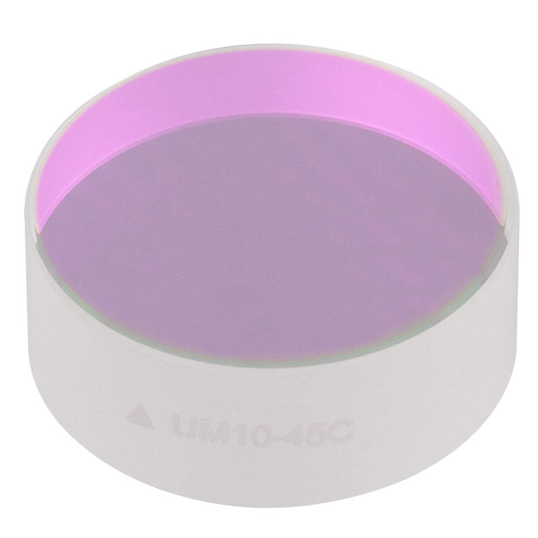 T-UMC05-15FS - Ø1/2" Dispersion-Compensating Mirror, 650 nm - 1050 nm, 10° AOI, Qty. 1