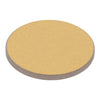 T-DG10-120-M01 - Ø1" Protected Gold Reflective Ground Glass Diffuser, 120 Grit