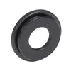 T-SM1A6FW - Adapter with External SM1 Threads and Internal SM05 Threads, Knurled Edge