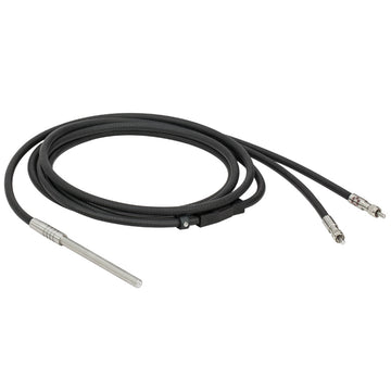 T-RP23 - Reflection Probe with Round Leg, Ø200 µm, Low-OH (400 - 2400 nm), SMA to Ø1/4" Probe, 2 m Long