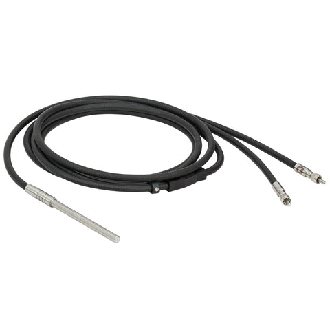 T-RP23 - Reflection Probe with Round Leg, Ø200 µm, Low-OH (400 - 2400 nm), SMA to Ø1/4" Probe, 2 m Long