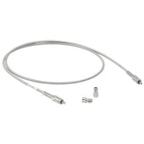 T-MZ41L1 - Ø450 µm, 0.20 NA ZBLAN Multimode Patch Cable, SMA905, 1 m Long