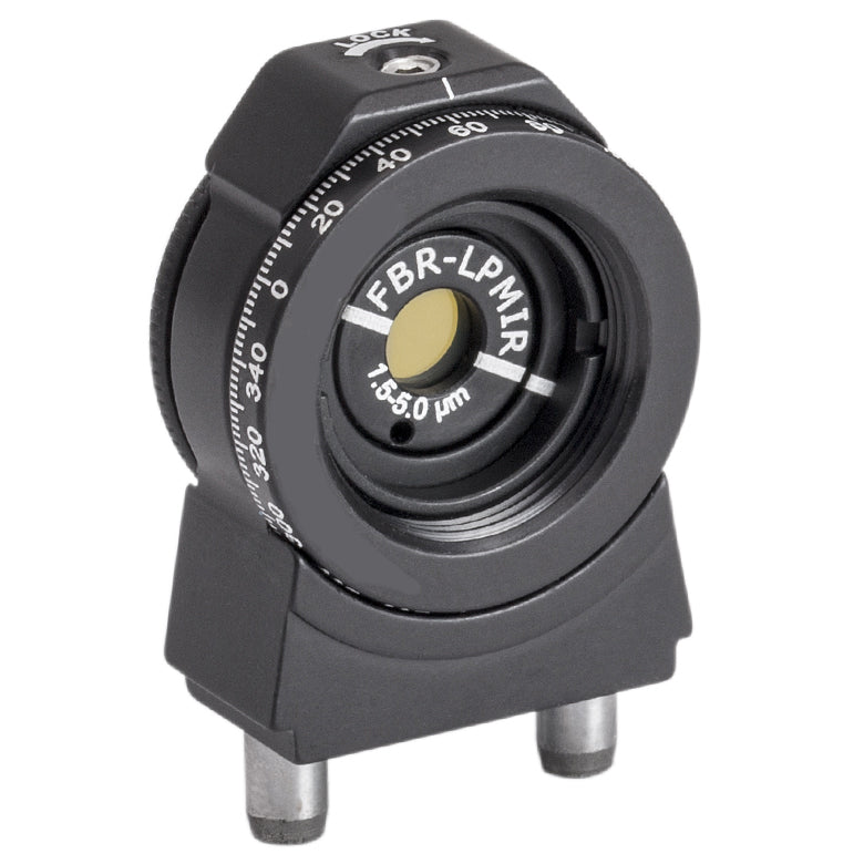 T-FBR-LPMIR - Rotating Linear Polarizer Module, 1.5 - 5.0 µm, Ø4.0 mm CA
