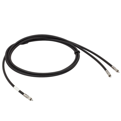 T-RP28 - Reflection Probe with Linear Leg, Ø200 µm, High-OH (250 - 1200 nm), SMA Connectors, 2 m Long