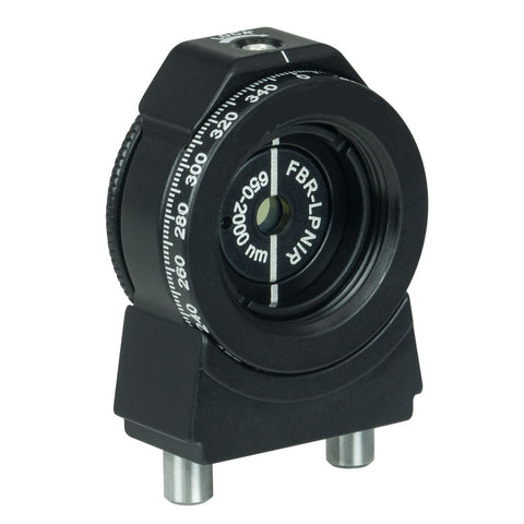 T-FBR-LPNIR - Rotating Linear Polarizer Module, 650 - 2000 nm, Ø2.5 mm CA