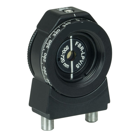 T-FBR-LPVIS - Rotating Linear Polarizer Module, 500 - 720 nm, Ø2.5 mm CA