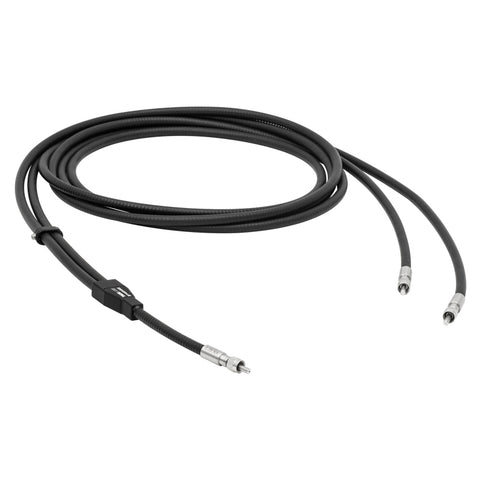 T-BFY1000HS02 - Bifurcated Fiber Bundle, Ø1000 µm, High OH, SMA905, 2 m