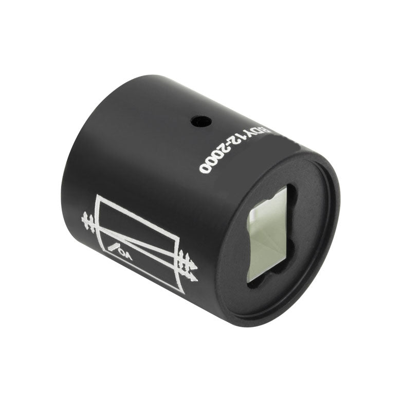 T-BDY12-2000 - YVO4 Beam Displacer, 1.2 mm Beam Separation, Ø1/2" Housing, 2000 nm V Coating