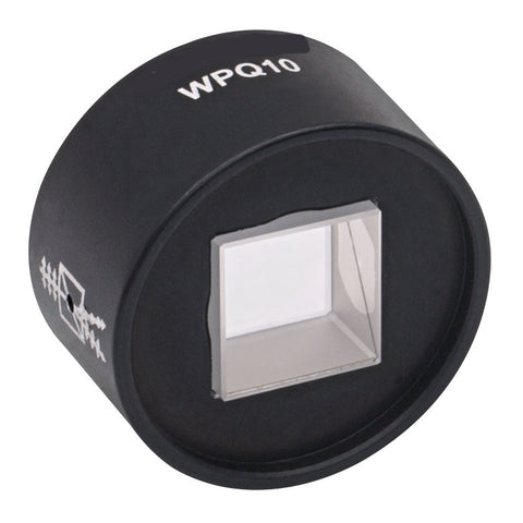 T-WPQ10 - Wollaston Prism, 1° Beam Separation, 400 nm - 2.0 µm, Uncoated Quartz