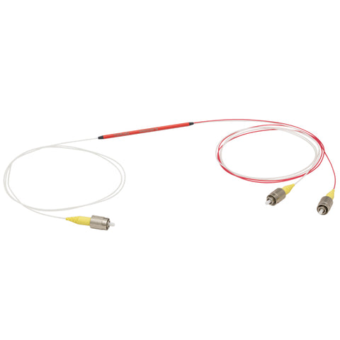 T-W980S330F1B - 980 nm / 1310 nm Wavelength Division Multiplexer, HI1060 FLEX Fiber, FC/PC Connectors