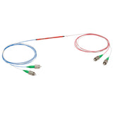 T-TW630R1A2 - 2x2 Wideband Fiber Optic Coupler, 630 ± 50 nm, 99:1 Split, FC/APC Connectors