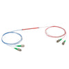 T-TW470R5A2 - 2x2 Wideband Fiber Optic Coupler, 470 ± 40 nm, 50:50 Split, FC/APC