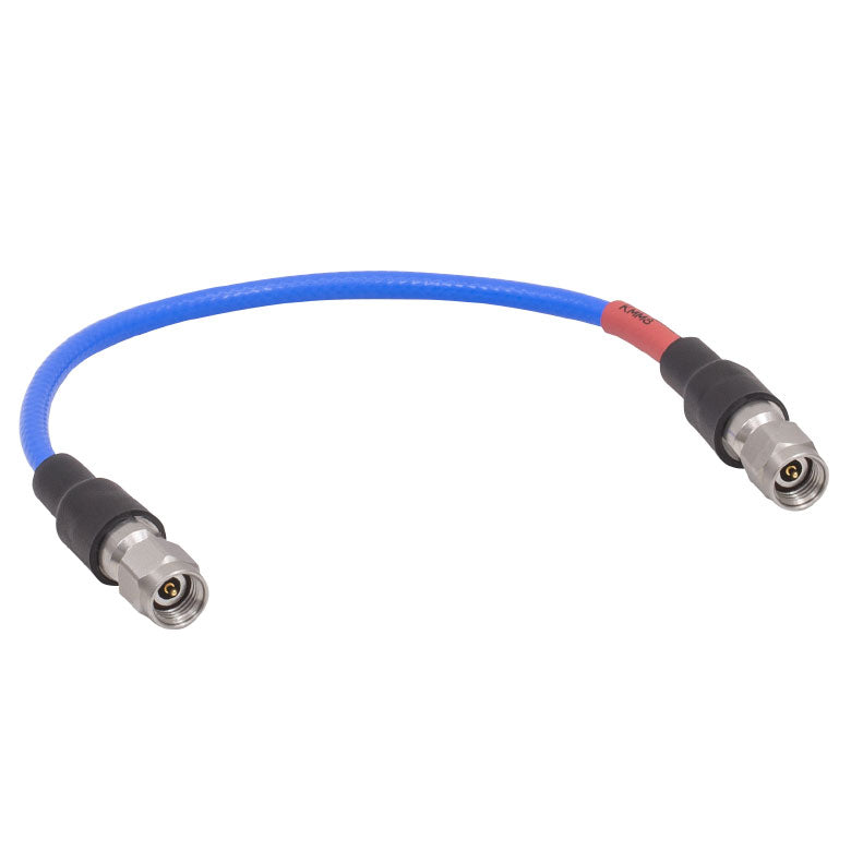 T-KMM8 - Microwave Cable, 2.92 mm Male to 2.92 mm Male, 8" (203 mm)