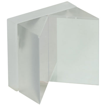 T-HRS1015-G01 - 1" x 1" Hollow Roof Prism Mirror, Protected Aluminum