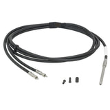 T-TP22 - Transmission Dip Probe, Ø200 µm, High OH, 400 - 900 nm, SMA905 to Ø1/4" Probe, 2 m