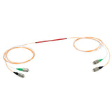 T-DC1060LEFA - 2x2 Double-Clad Fiber Coupler, 1060 nm, Connectors