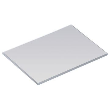 T-WG41010R - 25 mm x 36 mm UVFS Broadband Precision Window, Uncoated, t = 1 mm