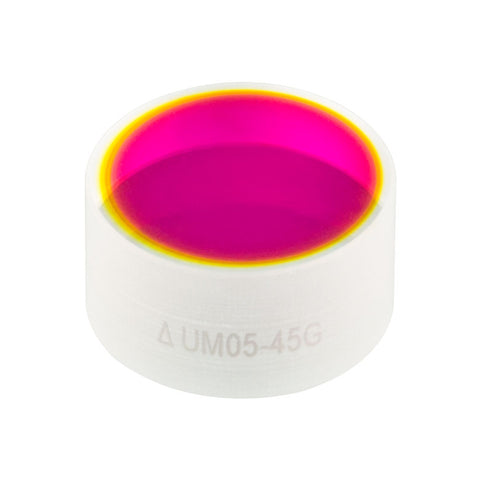 T-UM05-45G - Ø1/2" Low GDD Ultrafast Mirror, 460 - 590 nm, 45° AOI