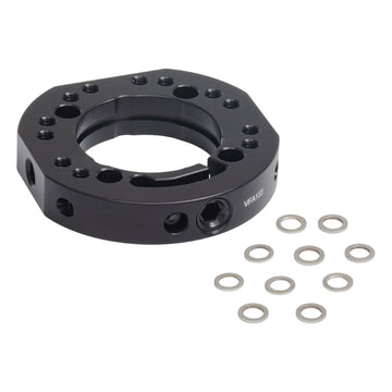 T-VFA133 - Mounting Adapter for Ø1.33" CF Vacuum Flange, 8-32 and 1/4"-20 Taps