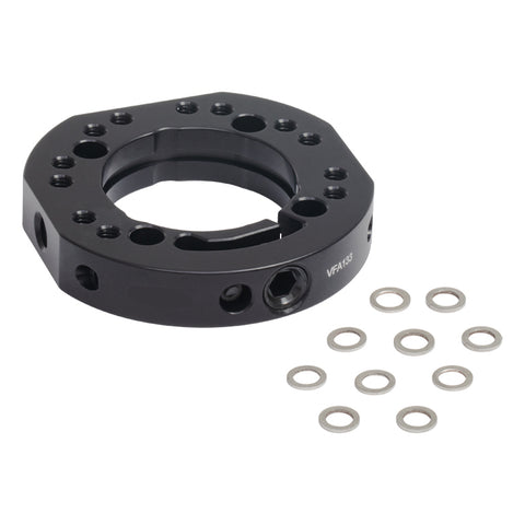 T-VFA133 - Mounting Adapter for Ø1.33" CF Vacuum Flange, 8-32 and 1/4"-20 Taps