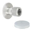 T-KF25C050 - KF25 Flange to Compression Fitting Adapter for Pipes with OD = 1/2" or 13.0 mm