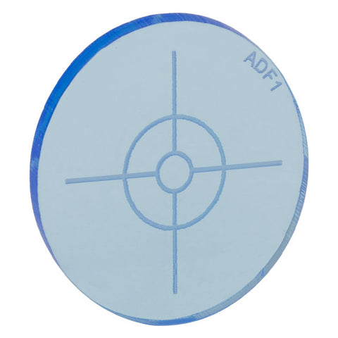 T-ADF1 - Fluorescent Alignment Disk, Blue