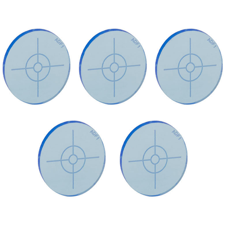 T-ADF1-P5 - Fluorescent Alignment Disk, Blue, 5 Pack
