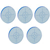 T-ADF1-P5 - Fluorescent Alignment Disk, Blue, 5 Pack