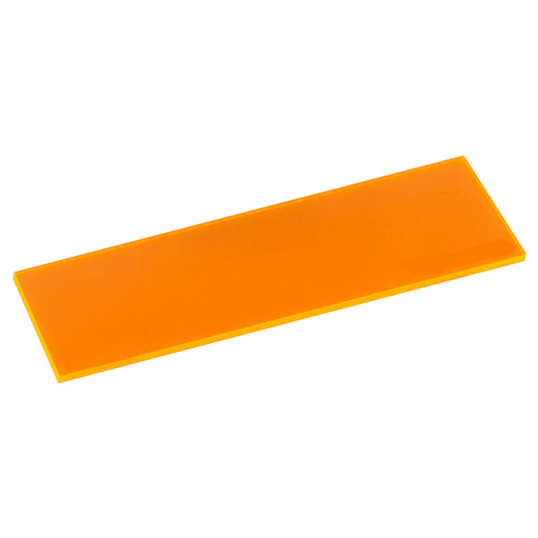 T-FSK4 - Fluorescent Microscope Slide, Orange, 1.7 mm Thick