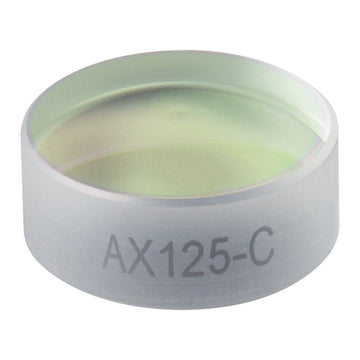 T-AX125-C - 5.0°, 1050 - 1700 nm AR Coated UVFS, Ø1/2" (Ø12.7 mm) Axicon
