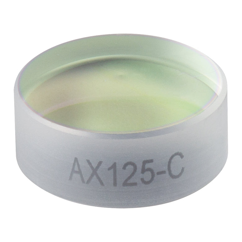 T-AX125-C - 5.0°, 1050 - 1700 nm AR Coated UVFS, Ø1/2" (Ø12.7 mm) Axicon