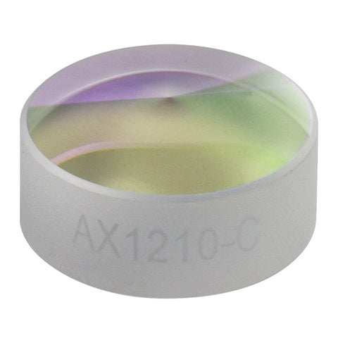 T-AX1210-C - 10.0°, 1050 - 1700 nm AR Coated UVFS, Ø1/2" (Ø12.7 mm) Axicon