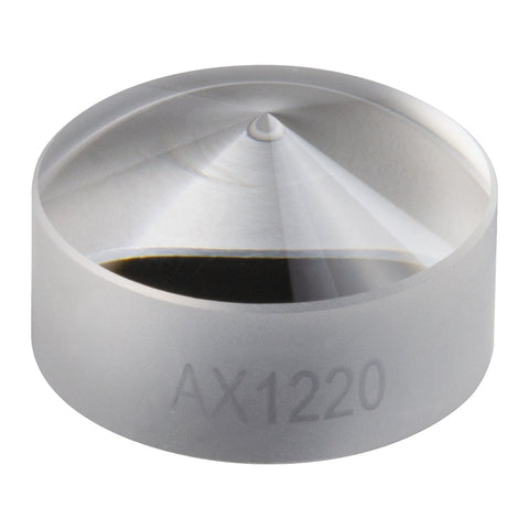 T-AX1220 - 20.0°, Uncoated UVFS, Ø1/2" (Ø12.7 mm) Axicon