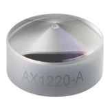 T-AX1220-A - 20.0°, 350 - 700 nm AR Coated UVFS, Ø1/2" (Ø12.7 mm) Axicon