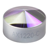 T-AX1220-C - 20.0°, 1050 - 1700 nm AR Coated UVFS, Ø1/2" (Ø12.7 mm) Axicon