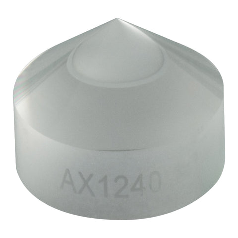 T-AX1240 - 40.0°, Uncoated UVFS, Ø1/2" (Ø12.7 mm) Axicon
