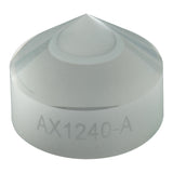 T-AX1240-A - 40.0°, 350 - 700 nm AR Coated UVS, Ø1/2" (Ø12.7 mm) Axicon