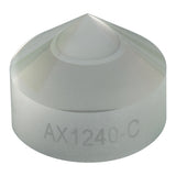 T-AX1240-C - 40.0°, 1050 - 1700 nm AR Coated UVFS, Ø1/2" (Ø12.7 mm) Axicon