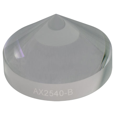 T-AX2540-B - 40.0°, 650 - 1050 nm, AR Coated UVFS, Ø1" (Ø25.4 mm) Axicon