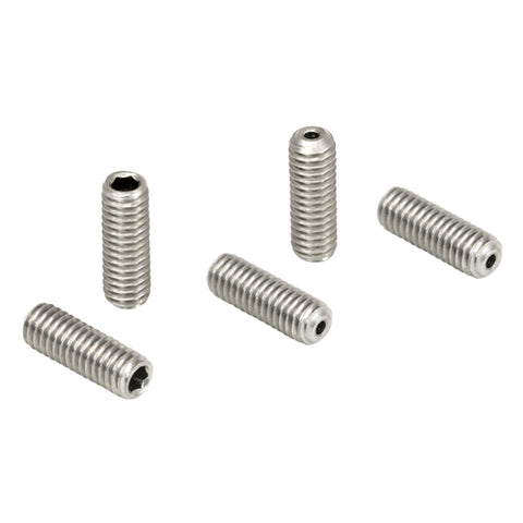 T-SS4MS12V - M4 x 0.7 Vacuum-Compatible Vented Setscrew, A4 Stainless Steel, 12 mm Long, 5 Pack