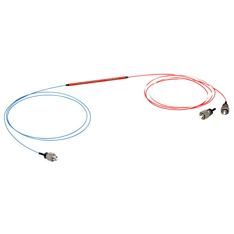 T-PFC980HF - PM to SM Fused Fiber Polarization Combiner, 980 ± 15 nm, FC/PC