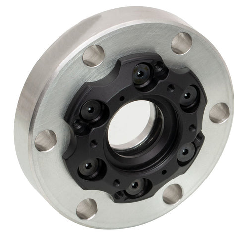 T-VC225 - Ø2.75" CF Flange, 180 nm - 8 µm Uncoated CaF2 Window