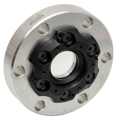 T-VC223 - Ø2.75" CF Flange, 200 nm - 4.5 µm Uncoated Sapphire Window