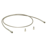 T-MFV1L1 - Ø100 µm, 0.26 NA InF3 Multimode Patch Cable, SMA905, 1 m Long, Vacuum Compatible