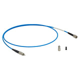 T-MF13L1 - Ø100 µm, 0.26 NA InF3 Multimode Patch Cable, FC/PC to SMA905, 1 m Long